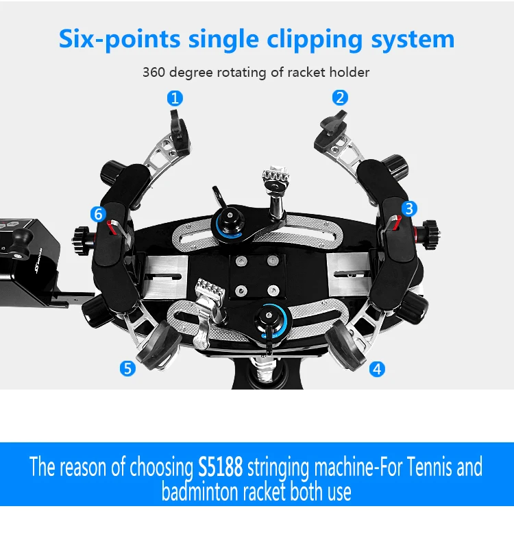 tennis badminton racket stringing machine S5188