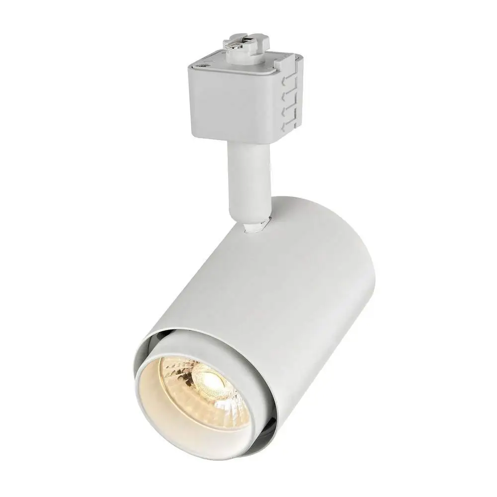 White LED Track Head Cylinder Light for Juno Track Systems 2700K 940LM