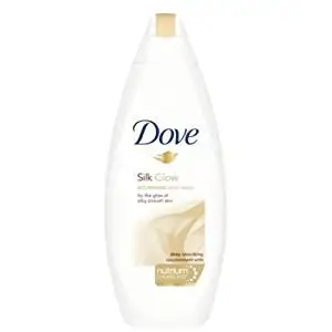 6 Dove Nourishing and Restore Body Wash 500ml/16.9oz (6X 500ml/16.9, Silk glow-Nourishing body wash)