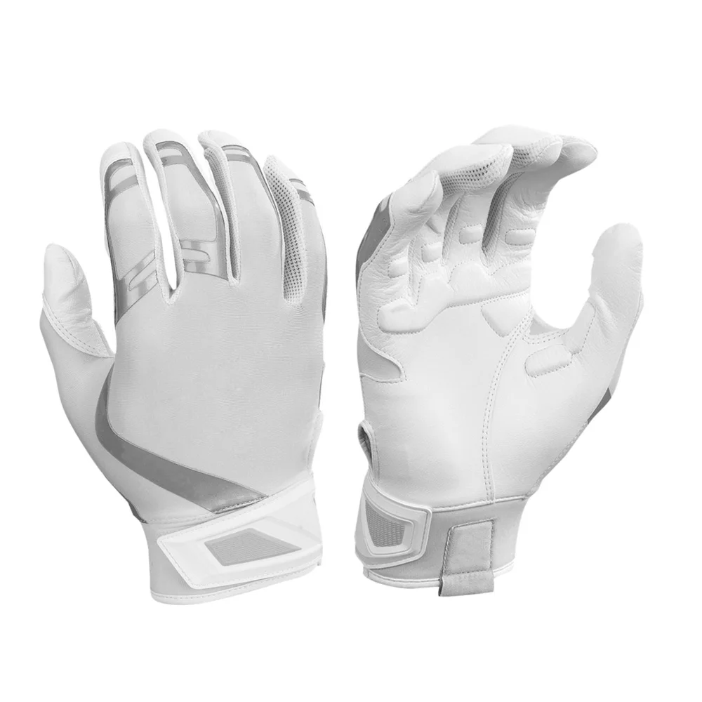 Wholesale Padded Baseball Batting Gloves Goatskin Leather Batting