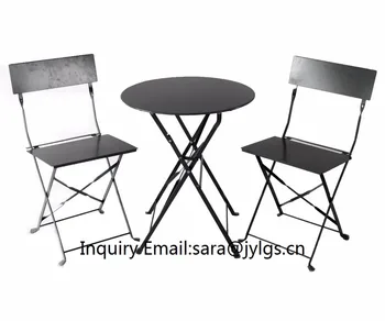 Sillas De Piezas Al 3 Jardín Metal Bistro Silla Libre Portátil plegable Buy Plegable Mesa Aire Conjunto Y VpMUSz