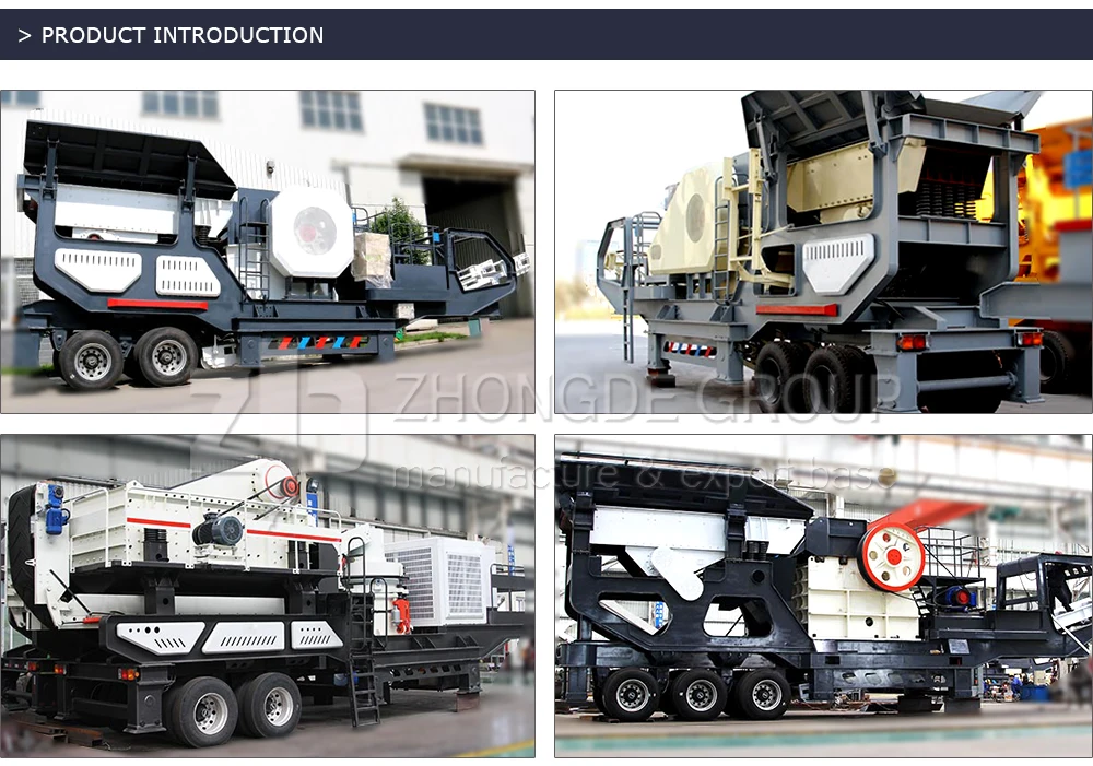 mobile crushing plant