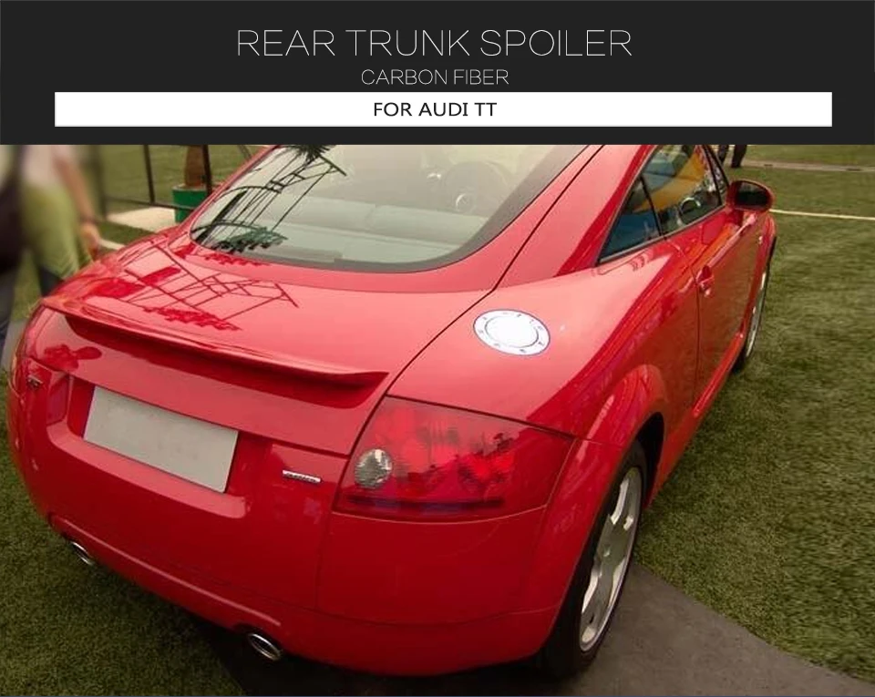Carbon Fiber Rear Trunk Spoiler For Audi Tt 8n Coupe 2 Door 19982006 Buy Trunk Spoiler For Carbon Fiber Rear Trunk Spoiler For Audi Tt 8n Coupe 2 Door 19982006 Buy Trunk Spoiler For