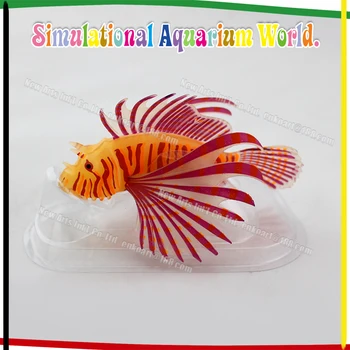 Aquarium Decoration Silicone Lionfish Fluorescent And Glow In The Aquarium Decoration Silicone Lionfish Fluorescent And Glow In The Dark Effect Fish Tank Ornament