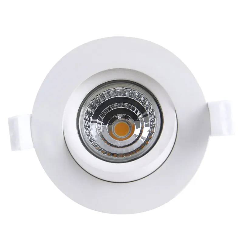 7w Mini Dimmable Recessed Led Ceiling Lights Built In Cob Down