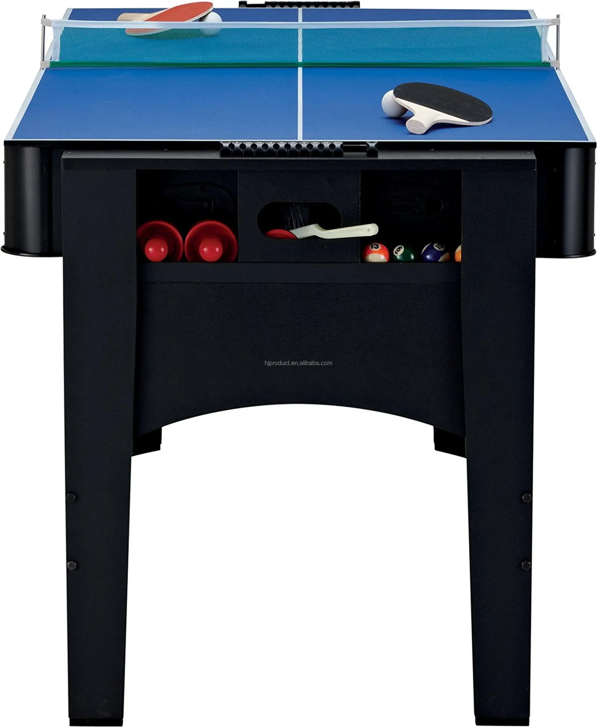 Factory Price 3in1 Multigame Combo Table,Pool Air Hockey Tennis