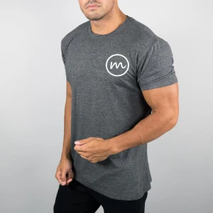 Athletics T Shirt MS-1992 Men Slim Fit Design Grey Workout Athletics T Shirt Custom Your Own Logo Printing