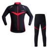 Customized wholesale cycling jersey specialized custom cycling winter Thick jacket and Pant