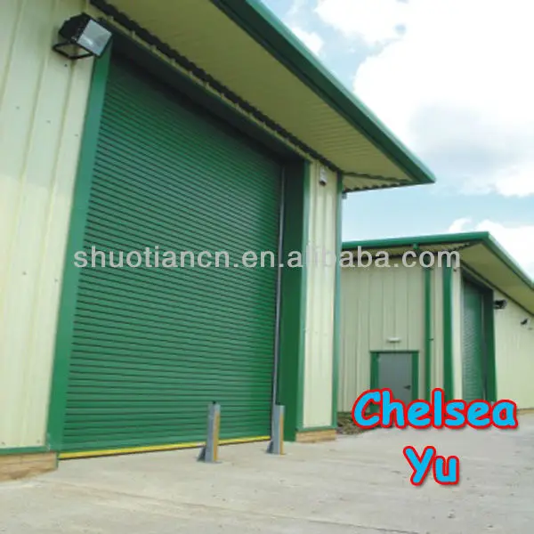 Motorized Galvanized Steel Iron Rolling Door/iron Rolling Shutter Door