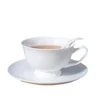 2019 trends white coffee cup and saucer for hotel