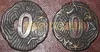Hand forged Ninja sword four square tsuba sharp edge