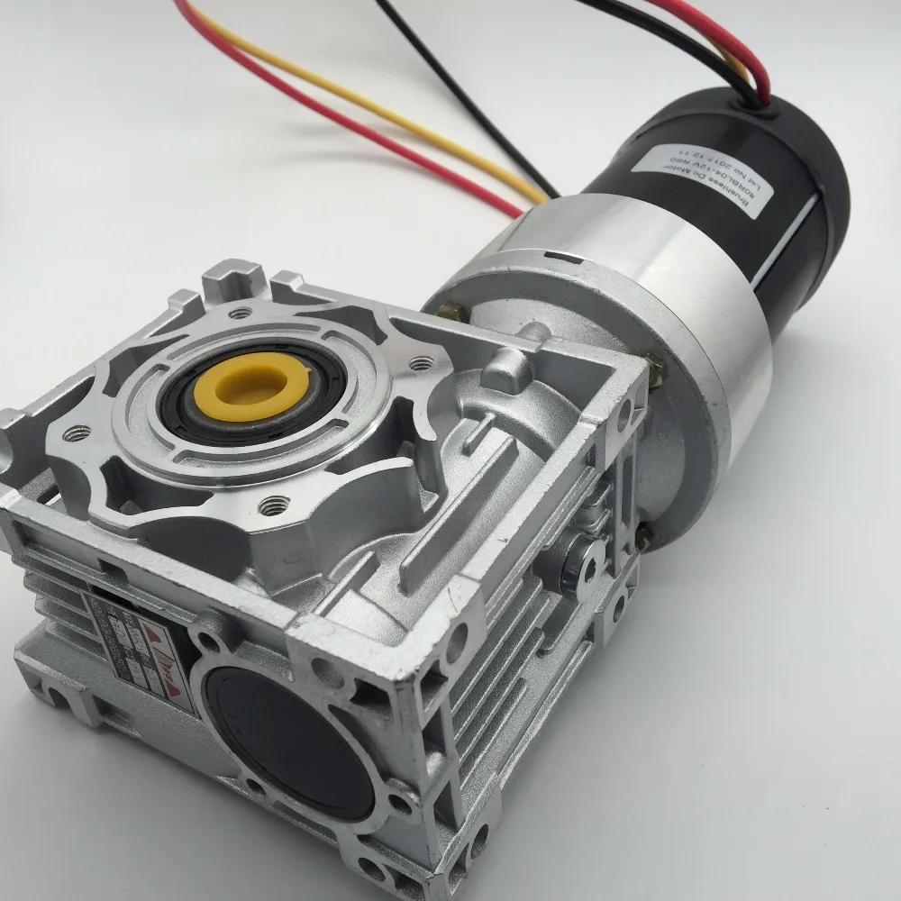 Moteur À Engrenage À Vis Sans Fin 86mm Bldc,Avec Réducteur D