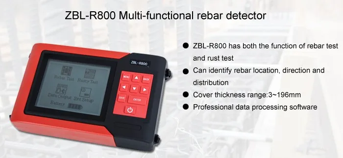 Reinforcement Concrete Rebar Corrosion Tester Detector Rebar Locator