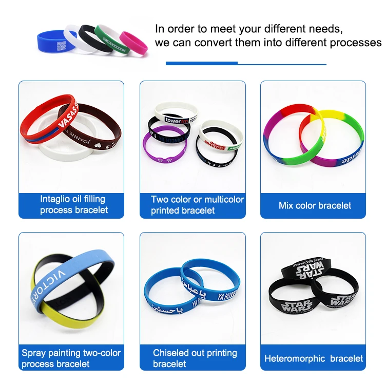 Promotional Cheap Custom Sun Safe UV Sensitive Wristband,Cheap Custom Silicone bracelet,Bulk Cheap Silicone Wristband