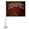 Brown Bears University Large College Car Auto flag 12" x 15"