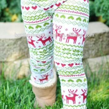 kids christmas leggings