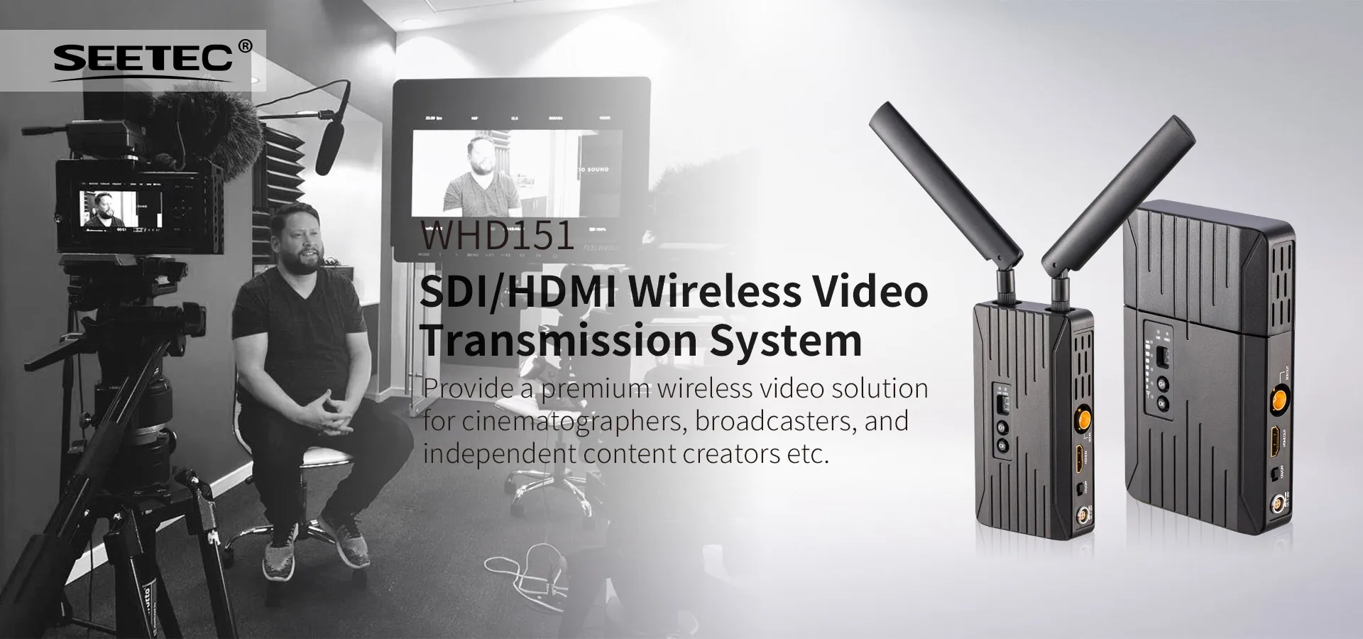 Seetec Whd151 150m Sdi Hdmi Wireless Video Transmission System Buy