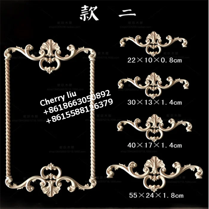 decorative cnc carvings carved furniture wood appliques and onlays