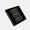 LED Metal Push Button Switch Board Electrical Pressure Switch for Smart Home