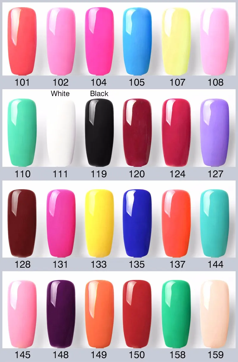 Download 20202a 2019 24 Colors Pure Color Paint Nails Color Uv Gel Sets New Hot Sale Manicure Nail Art ...