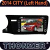 Car dvd player for 2014 City (Left Hand ) auto radio with built in DVD GPS radio bluetooth USB IPOD TV
