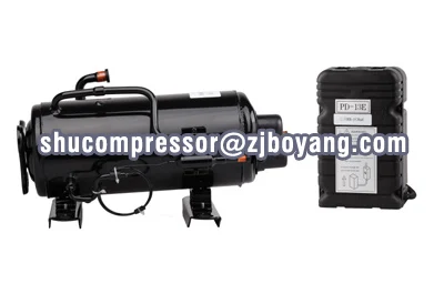 horizontal low temp compressor