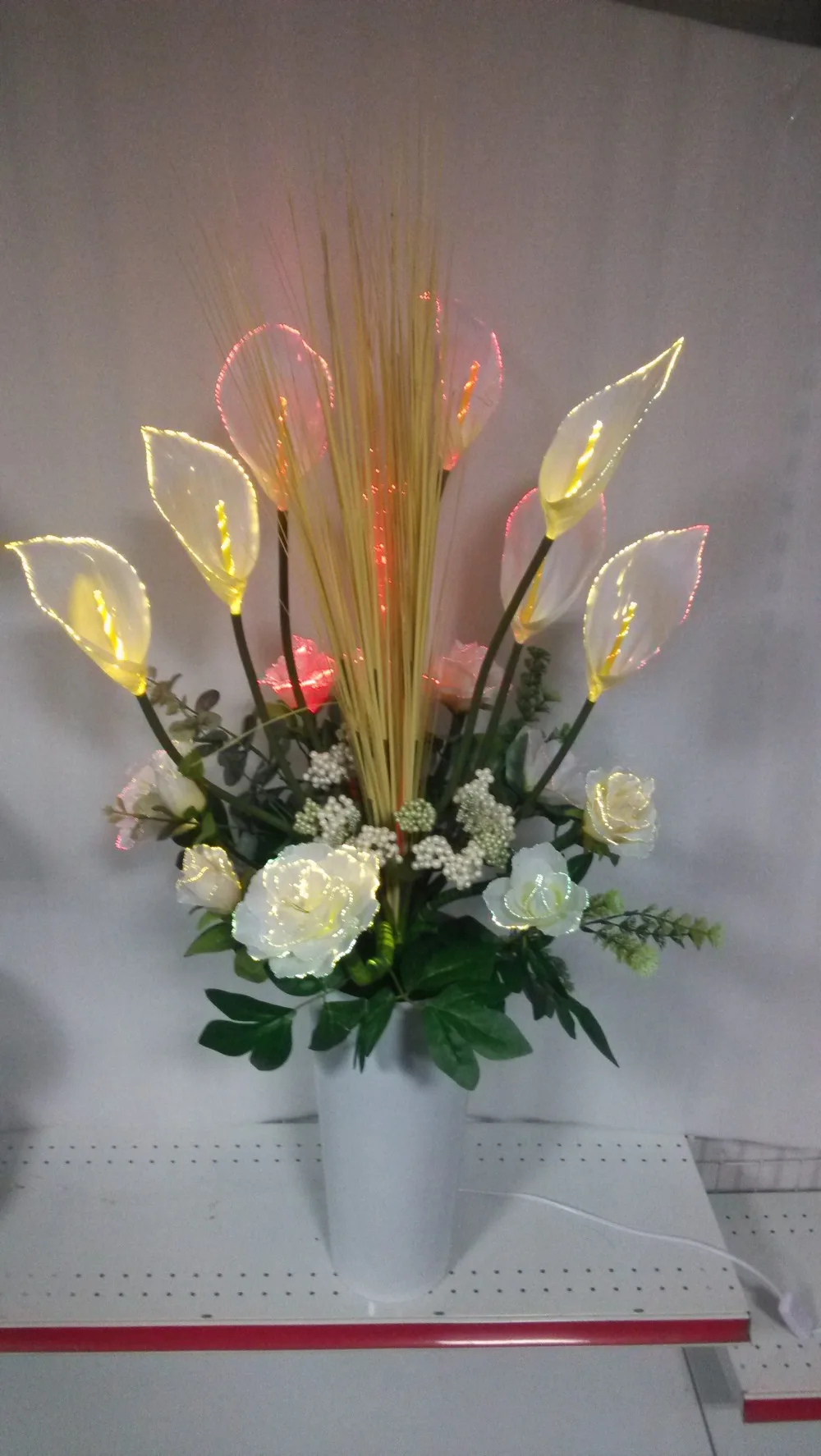 Indoor Decoration Led Branch Flower Vase Lights Buy Led Branch Flower