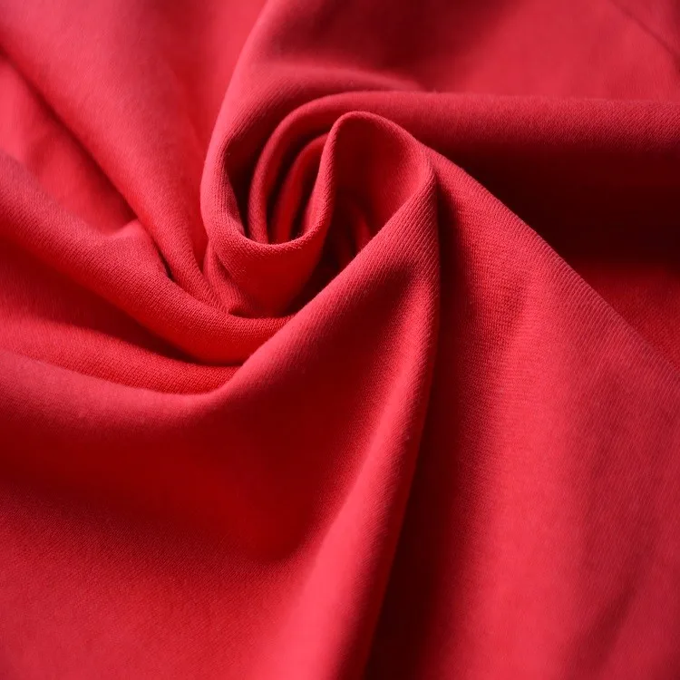 Mercerized Lyocell Tencel Fiber Fabric Single Jersey Cotton for Tshirt