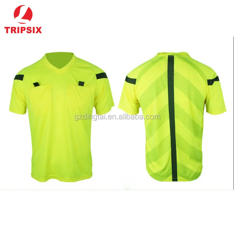 Wholesale Best Cheap Custom Soccer Referee Shirt