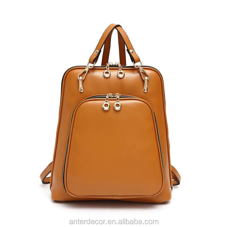 Brand Name Oem Japanese Style Genuine Leather Backpack For Lady Buy