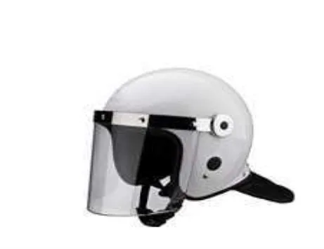 Anti Riot Helmet Standard Style with L Shape Visor Fbk-L01