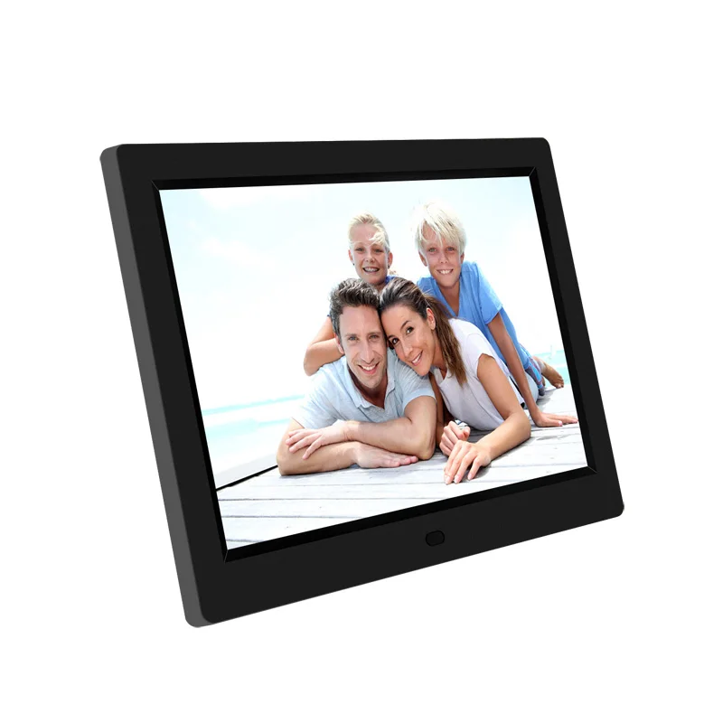 12.1 Inch Advertising Lcd Screen Digital Photo Frame With Rechargeable 