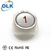 Long Warranty Classic Round elevator push button Customized