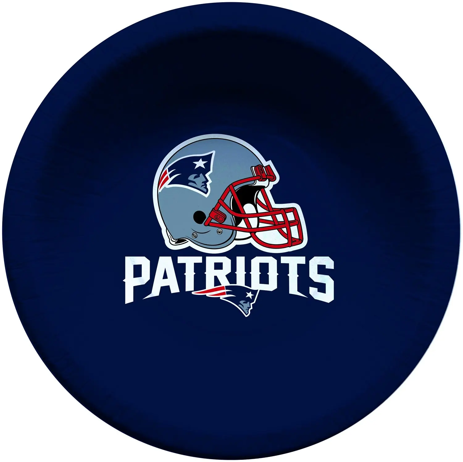 Creative Converting 8 Count New England Patriots Paper Bowls, 20-Ounce