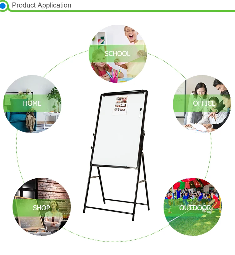 Flip Chart Whiteboard For School And Office Use Magnetic Whiteboard 