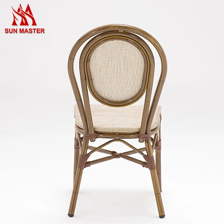 Luxury Modern Design All Weather Metal Frame Outdoor Wicker Garden Ratta furniture Chair
