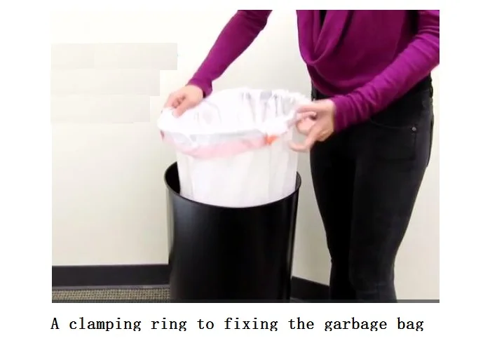 garbage bag fixing ring