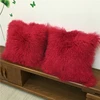 Living room best real fur decorative throw pillow 50x50cm