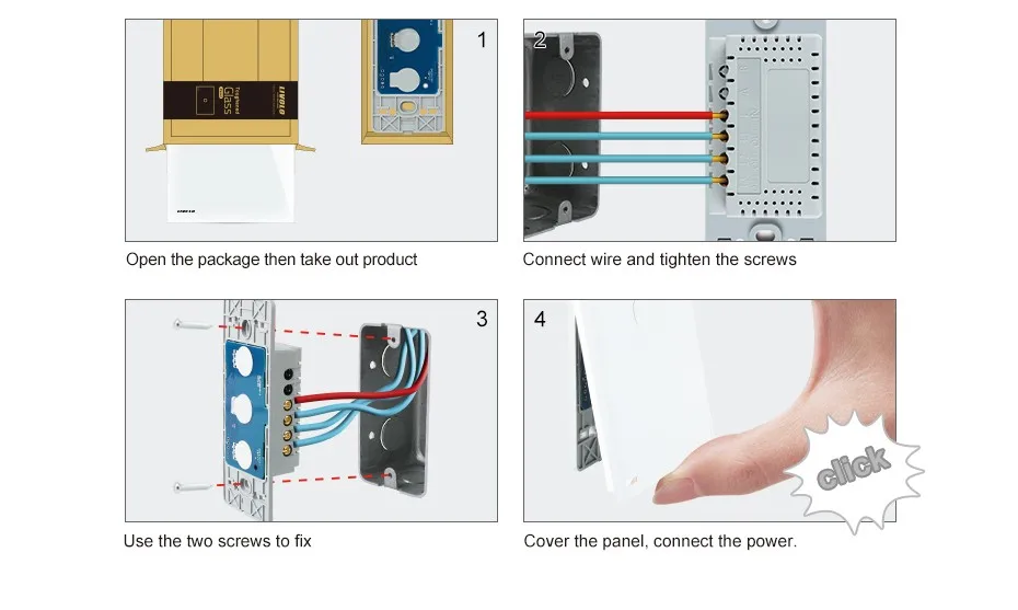 Livolo touch control switch схема