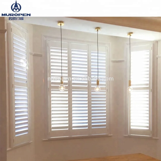 Factory Direct Customized French Aluminum Windows Shutters Louver French Aluminum Windows Shutters Louver