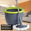 Super Scraping flat bucket mop with dry and washing function