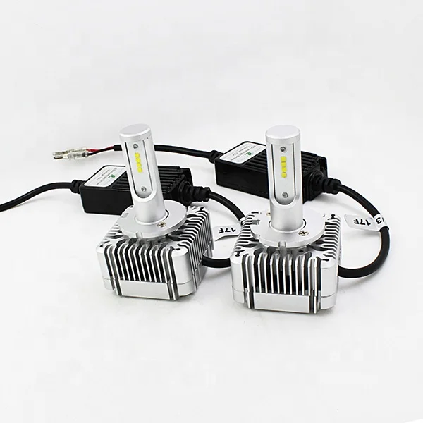 LED Headlight Bulb D1s/d2s/d3s/d4s Series CSP Chips Conversion Kit 6000K White