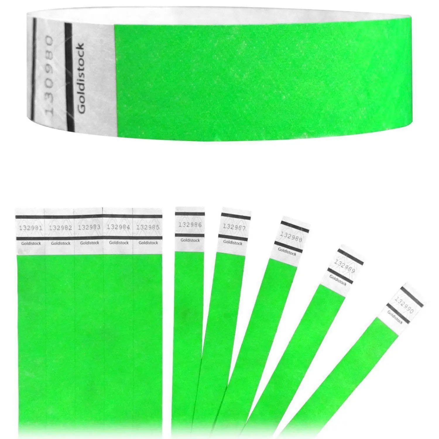 Event Identification Bands 3/4 Tyvek Wristbands Neon Red 500 Count Goldistock Select Series Paper - Like Texture Event Identification Bands 3/4 Tyvek Wristbands Neon Red 500 Count Goldistock Select Series Paper - Like Texture