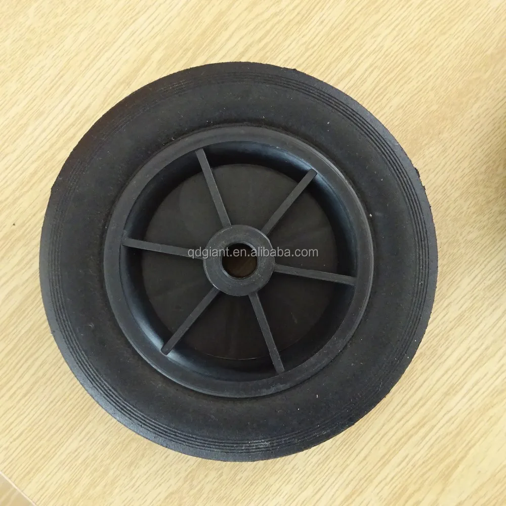 6inch solid rubber castor wheels / small caster wheels