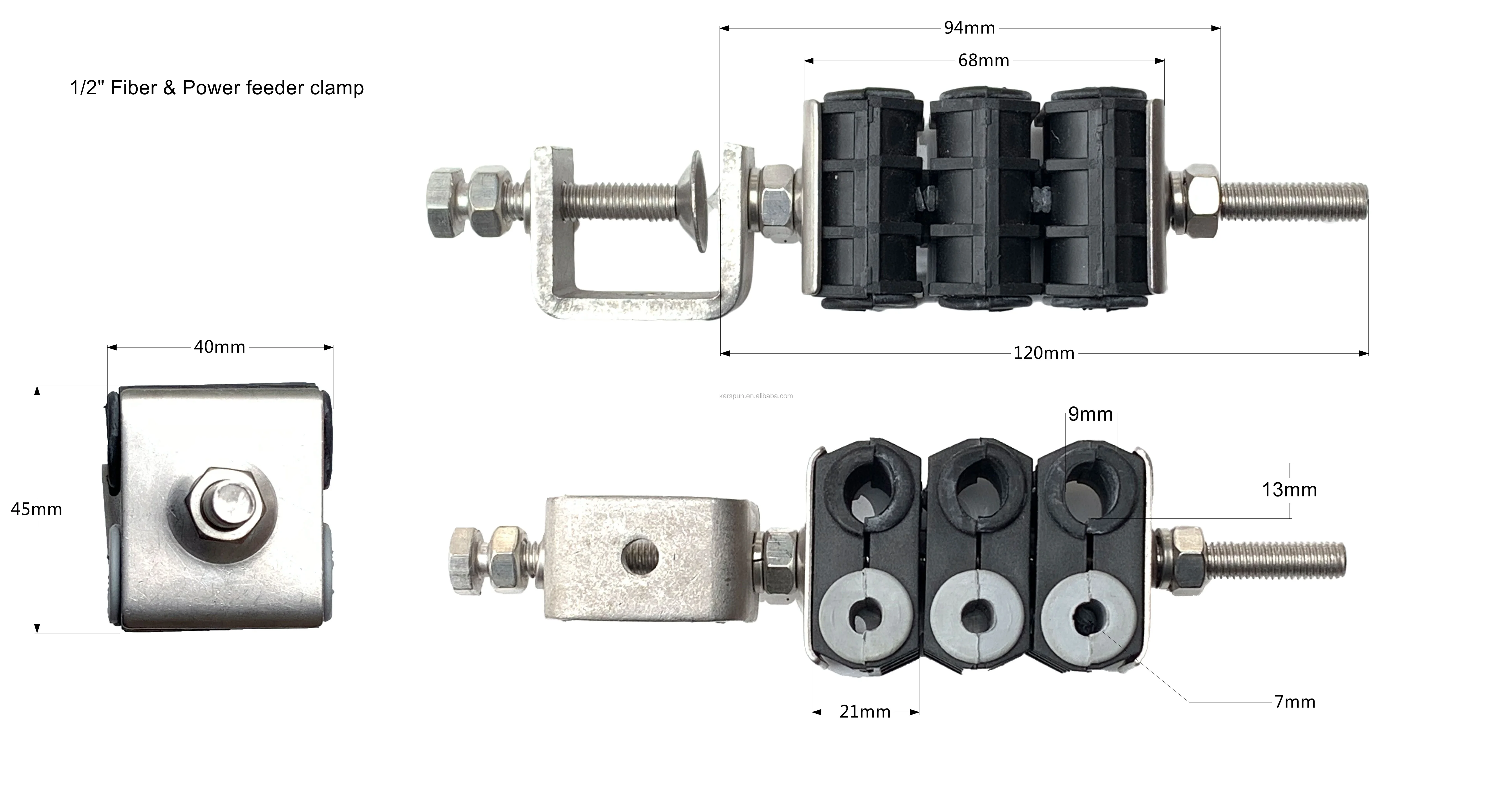 factory-high-quality-9-13mm-hole-easy-installed-cable-clamp-hs-code-for