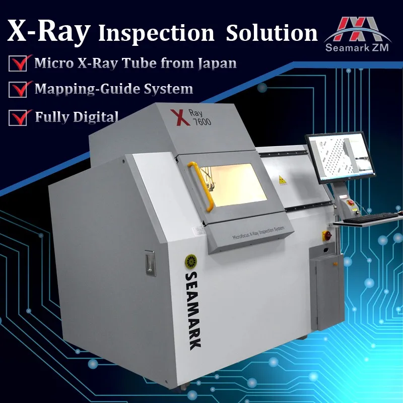 High Resolution Smt Industrial Fpc Bga Pcb Xray Inspection Machine For