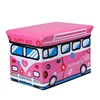 Regular Model Big Size School Bus Toy Box Kid Storage Sitting Box Ottoman Foot Stool