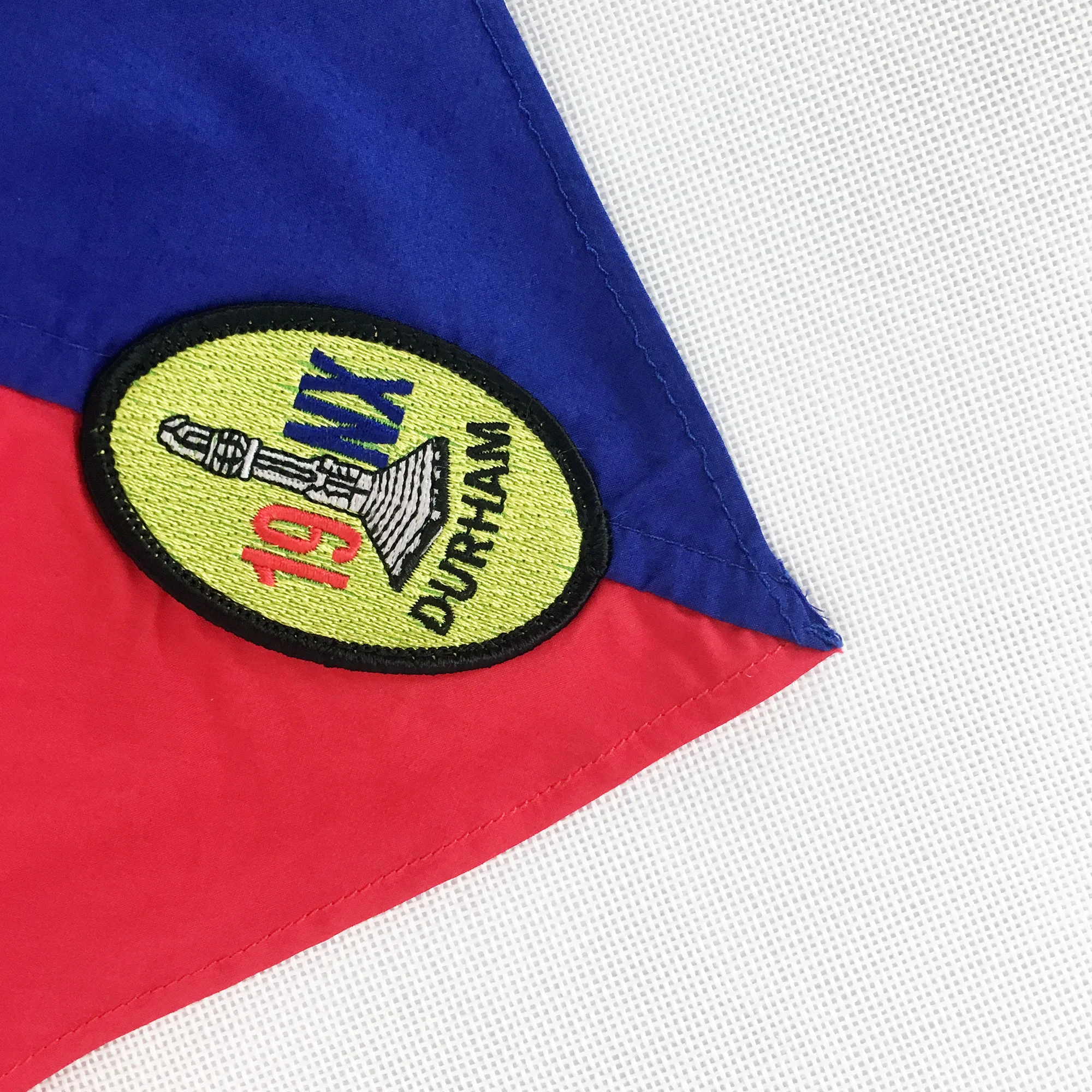 Custom Order Boy Scout Neckerchief Slide With Embroidery Patches Buy