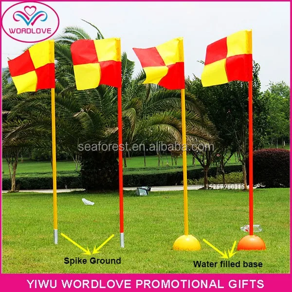 High Quality Custom 110g Knitted Polyester Printing Football Flag