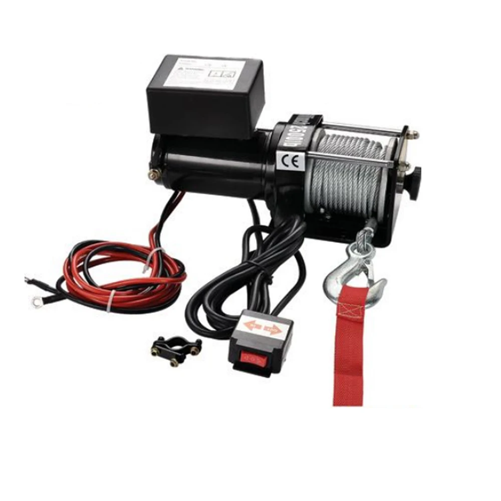 Cranes Application And 3000lbs Capacity 12v Electric Winch Buy